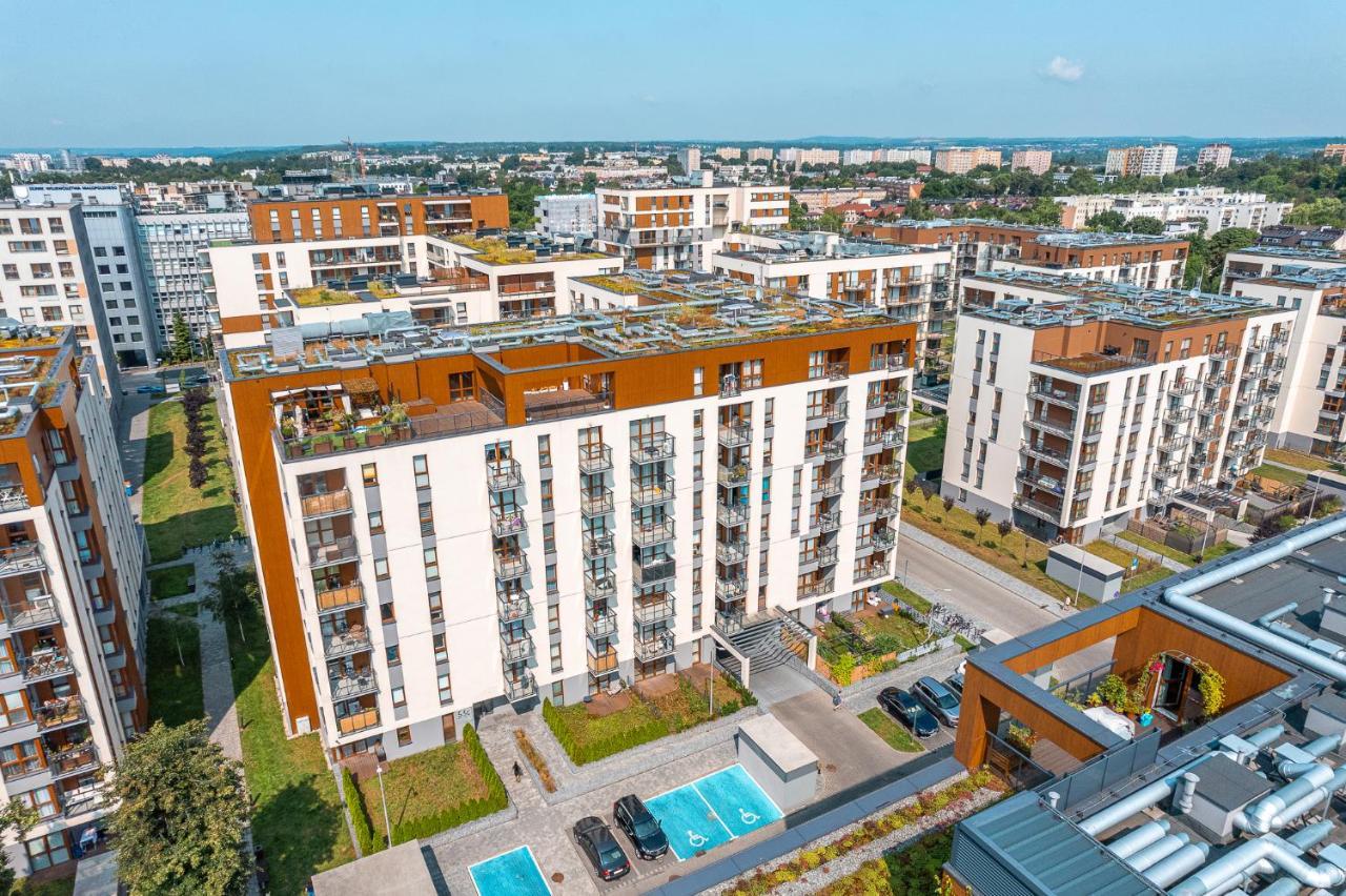 Wroclawska Comfort Apartment Krakau Exterior foto