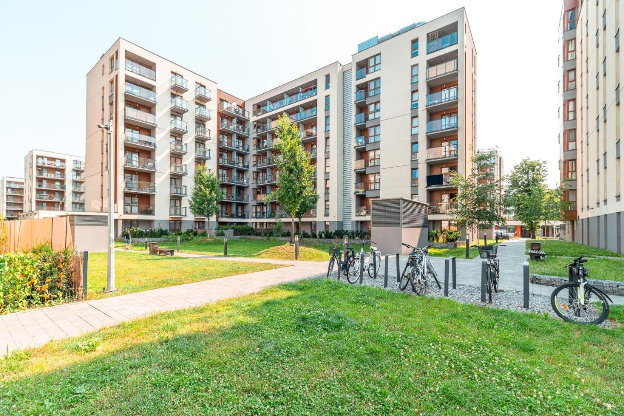 Wroclawska Comfort Apartment Krakau Exterior foto